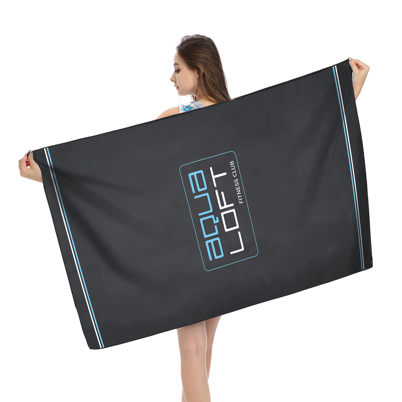 Travel Towel Quick Dry - منشفة جافة سريعة من المايكروفايبر المائية