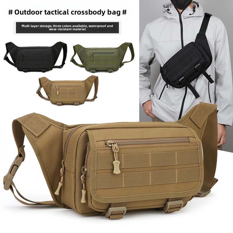 Travel Accessories Bike - حقيبة خصر تكتيكية للرجال من النايلون