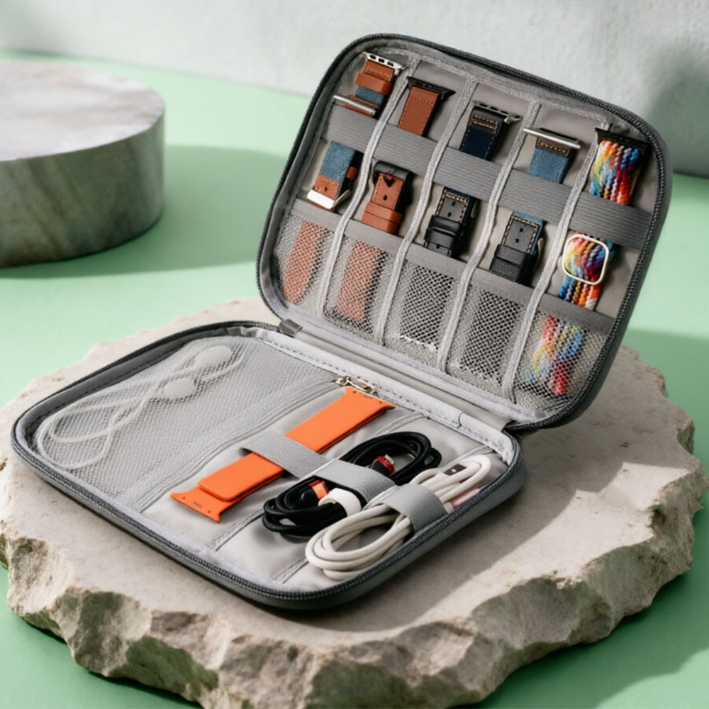 Travel Accessories Apple - حقيبة حزام الساعة كوريا لساعة أبل،