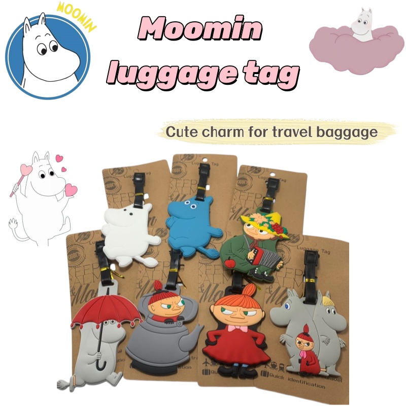 Travel Accessories Kit Bag - علامة أمتعة إبداعية بتصميم شخصيات مومين