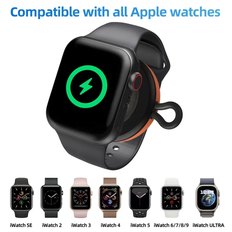 Travel Accessories Apple - شاحن لاسلكي صغير من نوع C