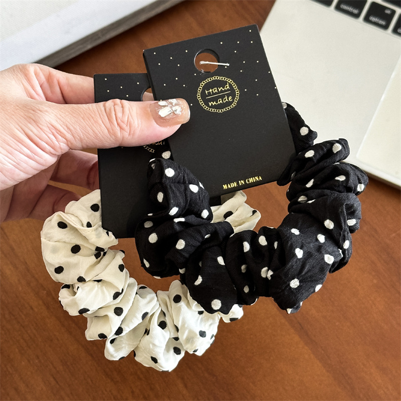 Travel Accessories Girls - 11 سنتيمتر/14 سنتيمتر نقطة القماش Scrunchies