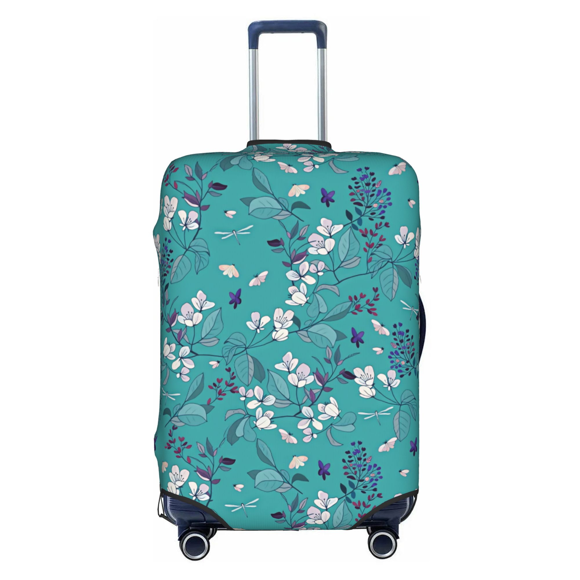 Travel Accessories Apple - غطاء حقيبة سفر مرن باللون الأرجواني