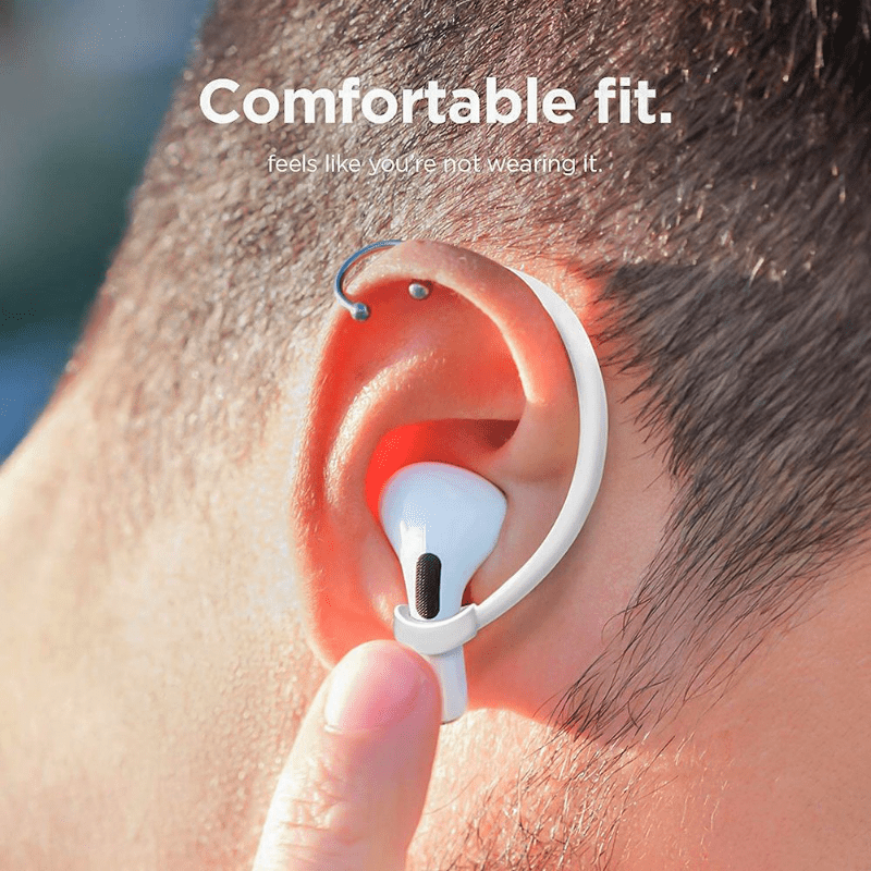 Travel Accessories Apple - زوج واحد من خطافات سماعات الرأس