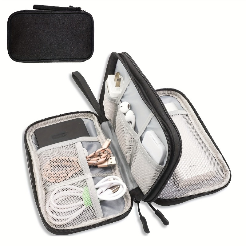 Cable Organizer Travel - حقيبة تنظيم السفر، حقيبة تخزين متعددة
