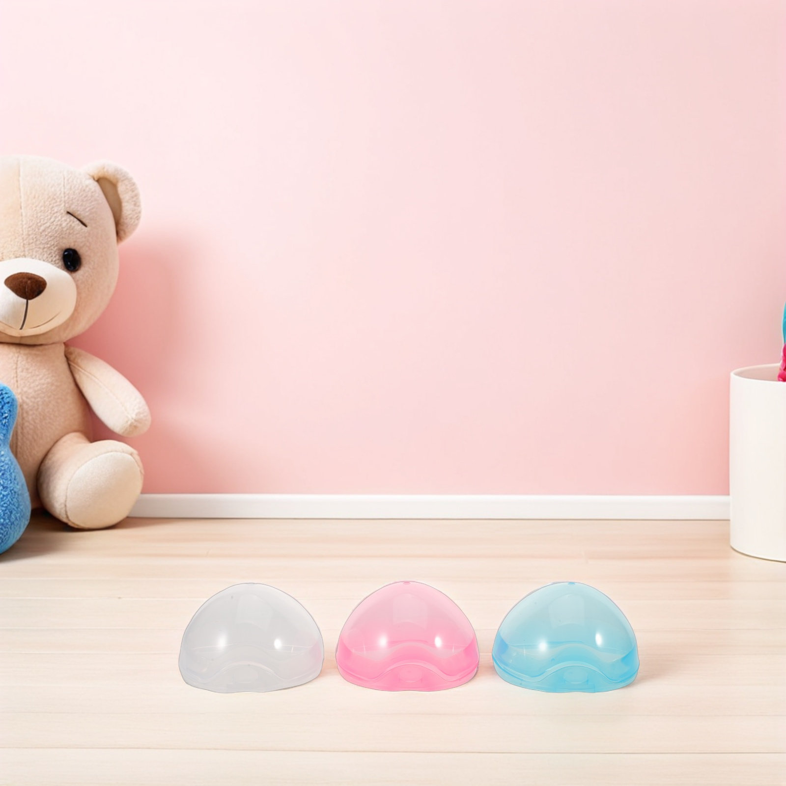 Travel Accessories For Toddlers - 12 قطعة من صناديق تخزين اللهايات