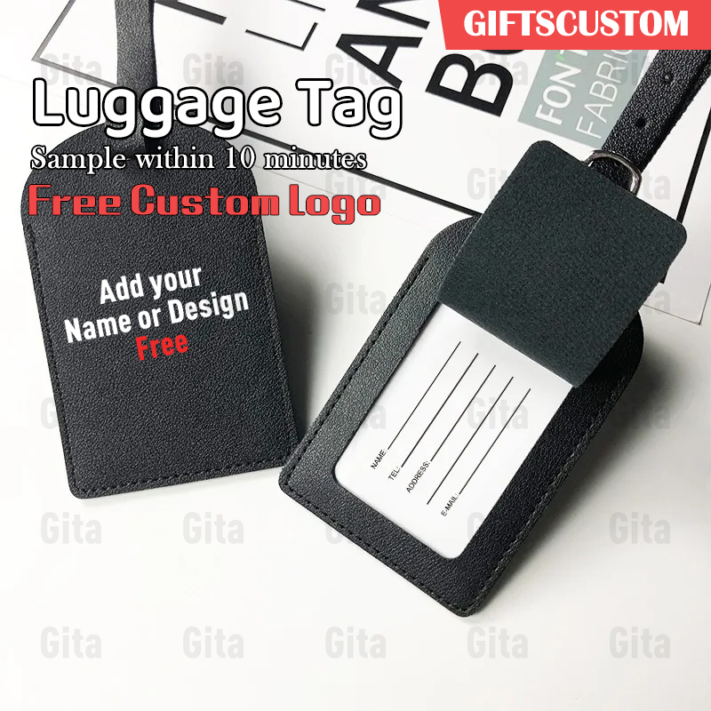 Travel Accessories Company - بطاقات أمتعة/بطاقات طائرات من الجلد الصناعي