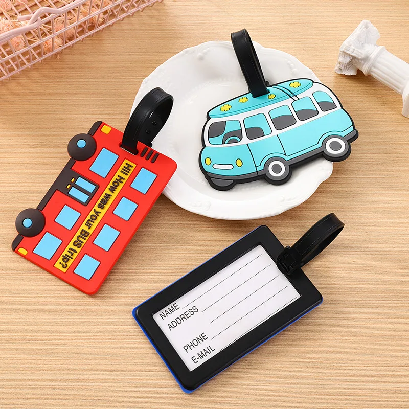 Travel Packing Cube - لطيف الكرتون سيارات بولي كلوريد الفينيل