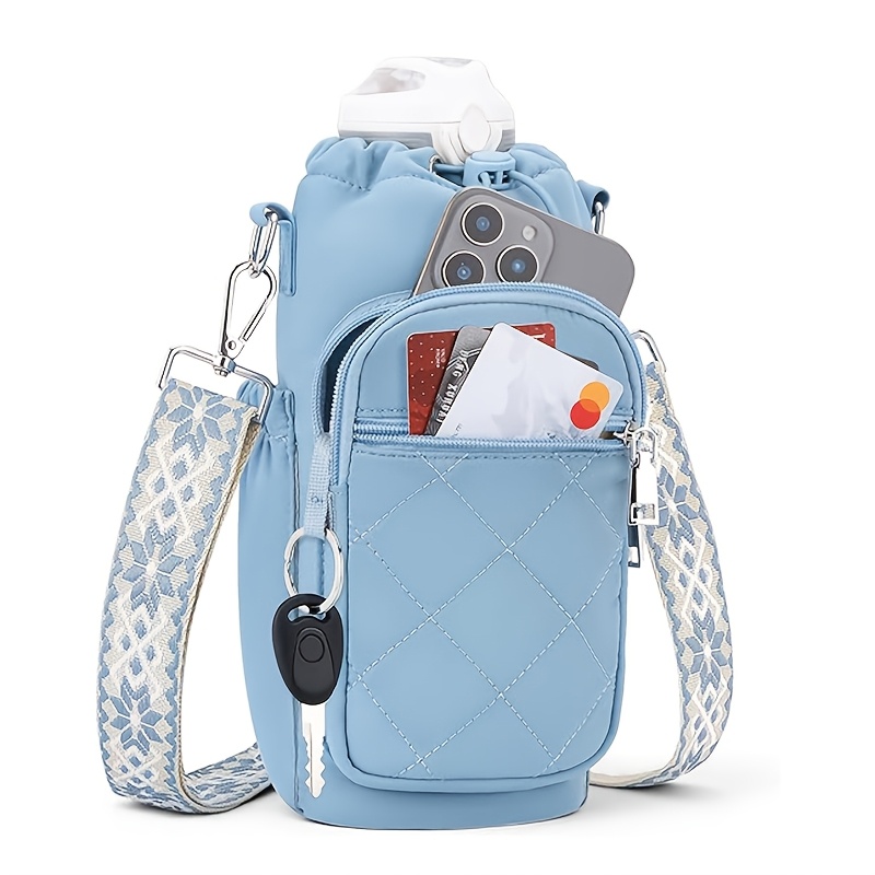 Travel Accessories Holder - حقيبة حاملة زجاجات مياه معزولة قابلة