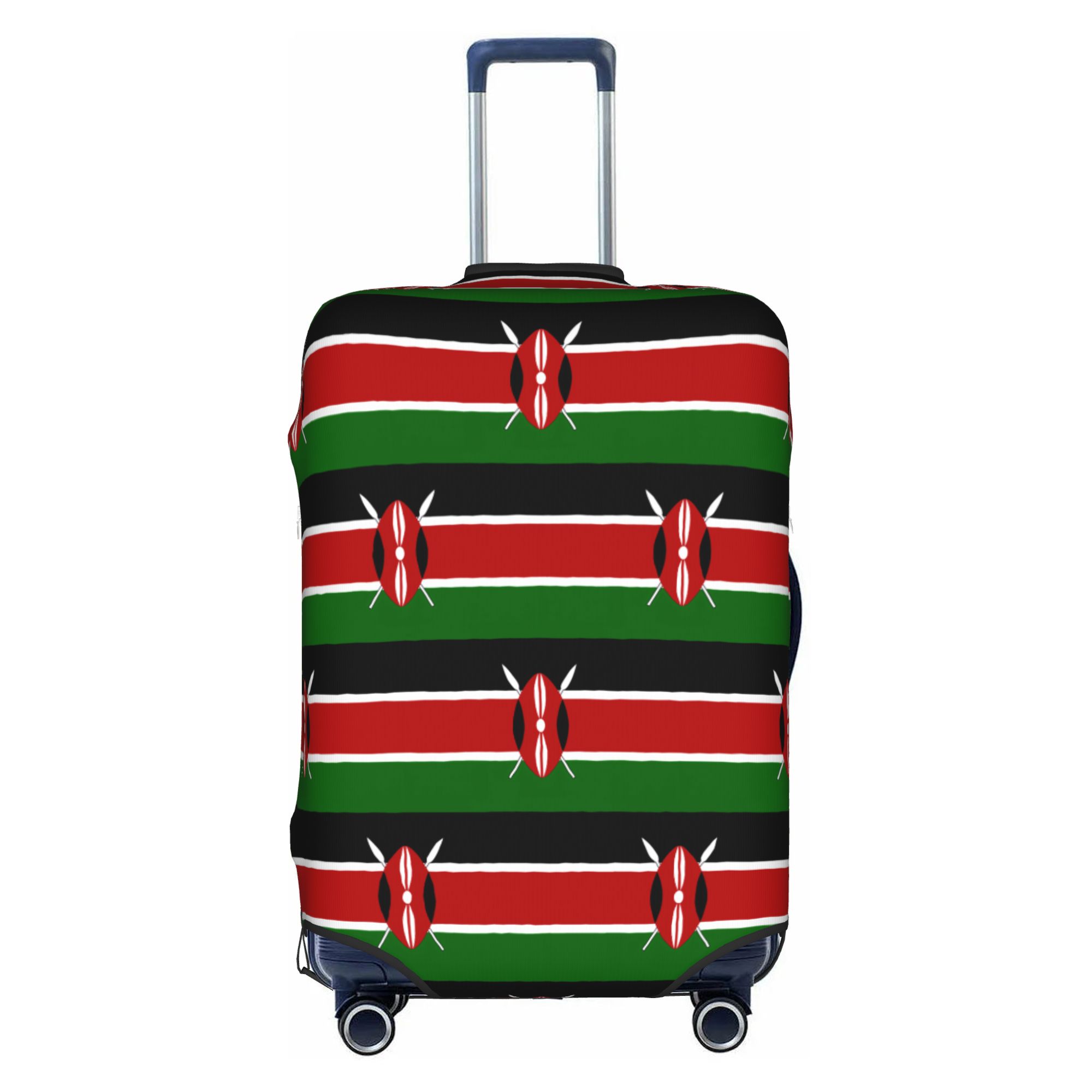 Travel Accessories Kenya - غطاء حقيبة السفر بعلم كينيا، غطاء