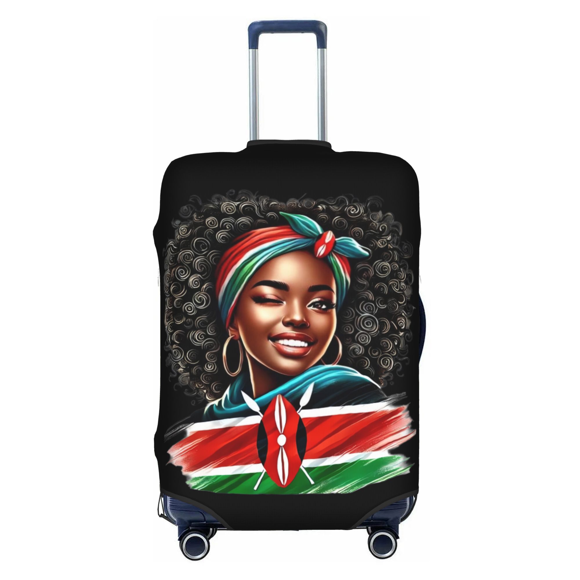 غطاء حماية للأمتعة بتصميم علم  - مراجعة Travel Accessories Kenya وسعره