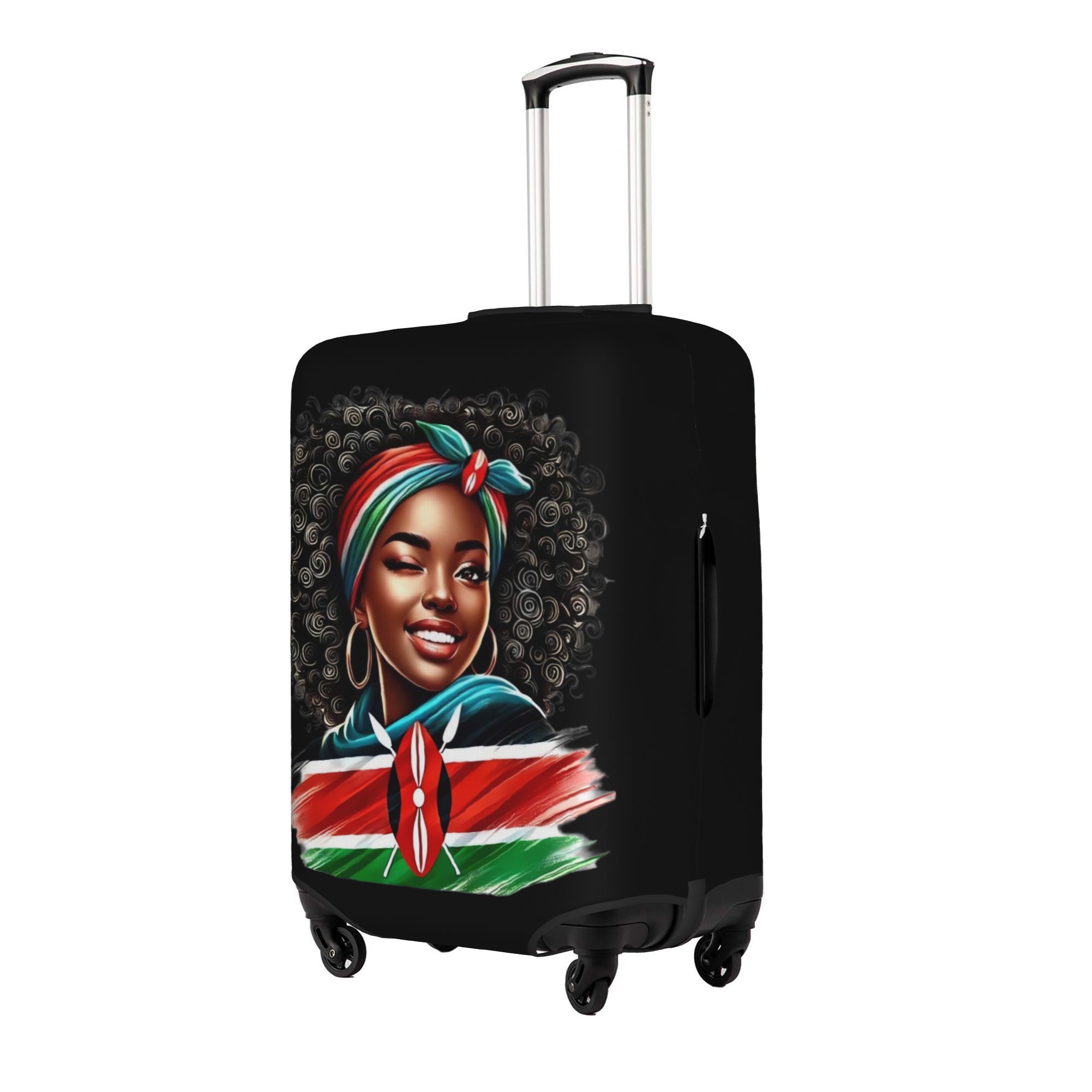 غطاء حماية للأمتعة بتصميم علم  - مراجعة Travel Accessories Kenya وسعره