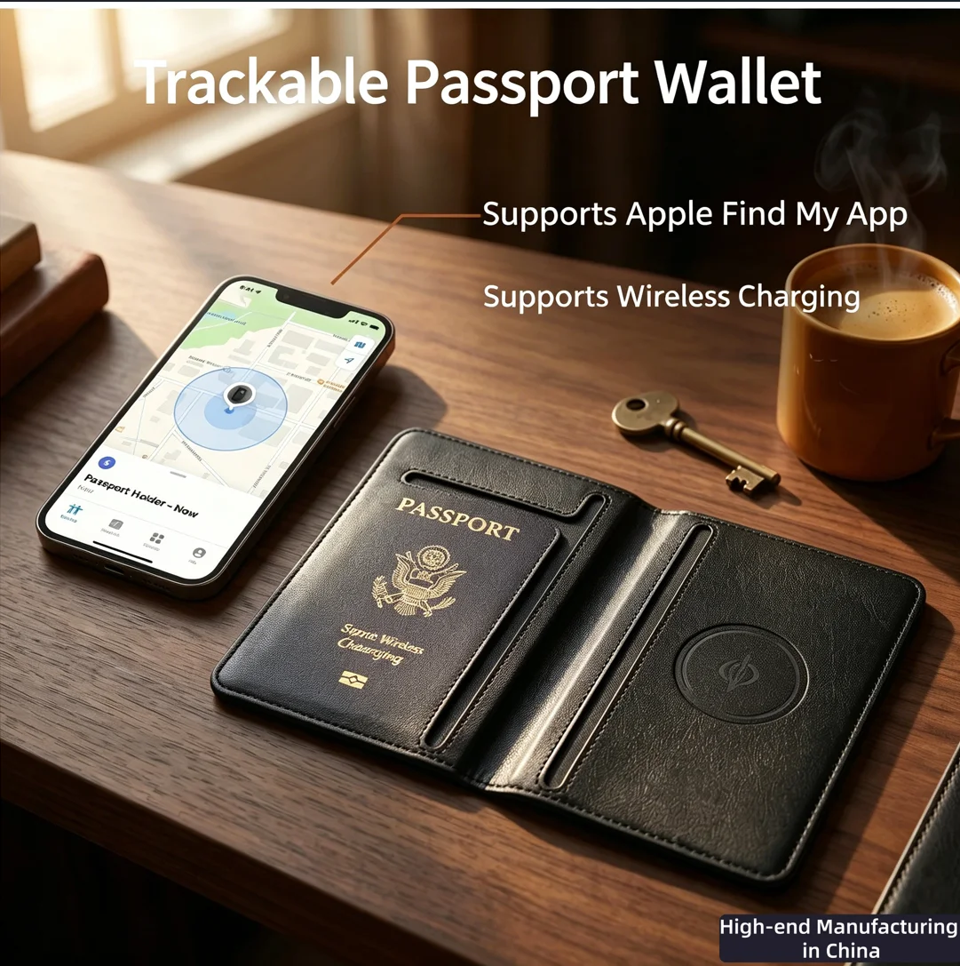 محفظة جواز سفر ذكية مع جهاز تح - مراجعة Travel Accessories Apple وسعره