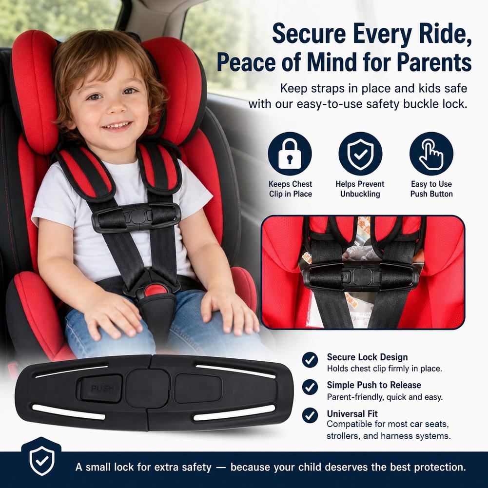 مشبك حزام أمان لمقعد الأطفال ف - مراجعة Travel Accessories For Toddlers وسعره
