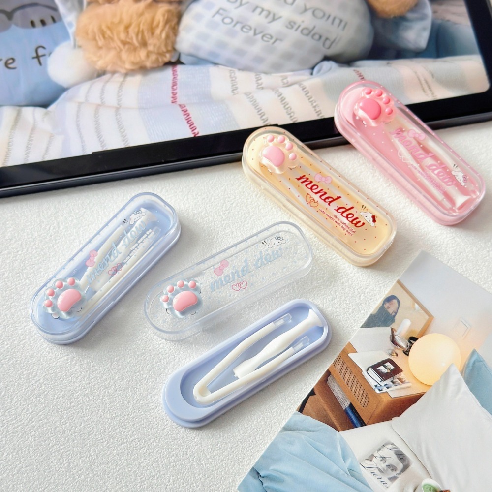 طقم حافظة عدسات لاصقة بتصميم م - مراجعة Travel Accessories Kit For Women وسعره