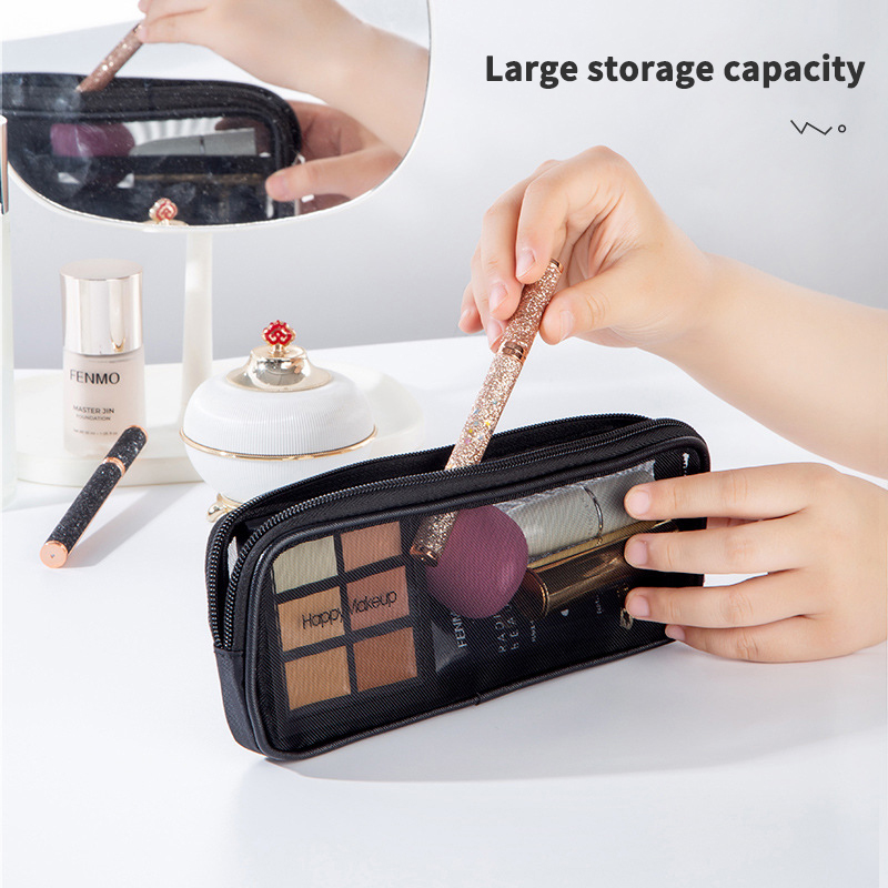 حقيبة سفر لفرشاة المكياج، منظم - مراجعة Travel Accessories Kit For Women وسعره