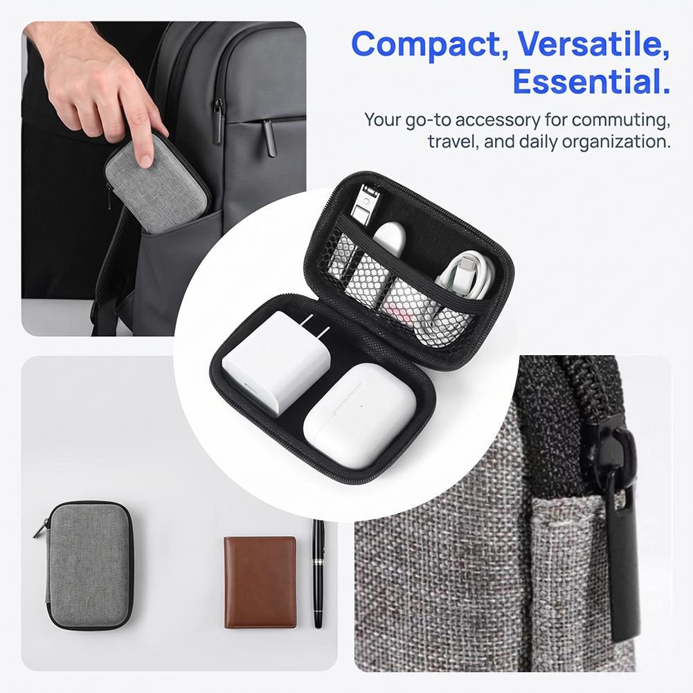 حقيبة سماعات رأس للأعمال، حقيب - مراجعة Cable Organizer Travel وسعره