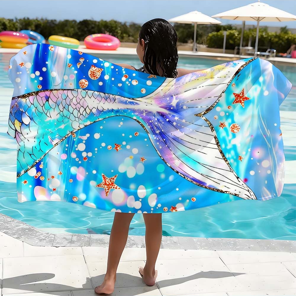 منشفة شاطئ - كبيرة الحجم، سريع - مراجعة Travel Towel Quick Dry وسعره