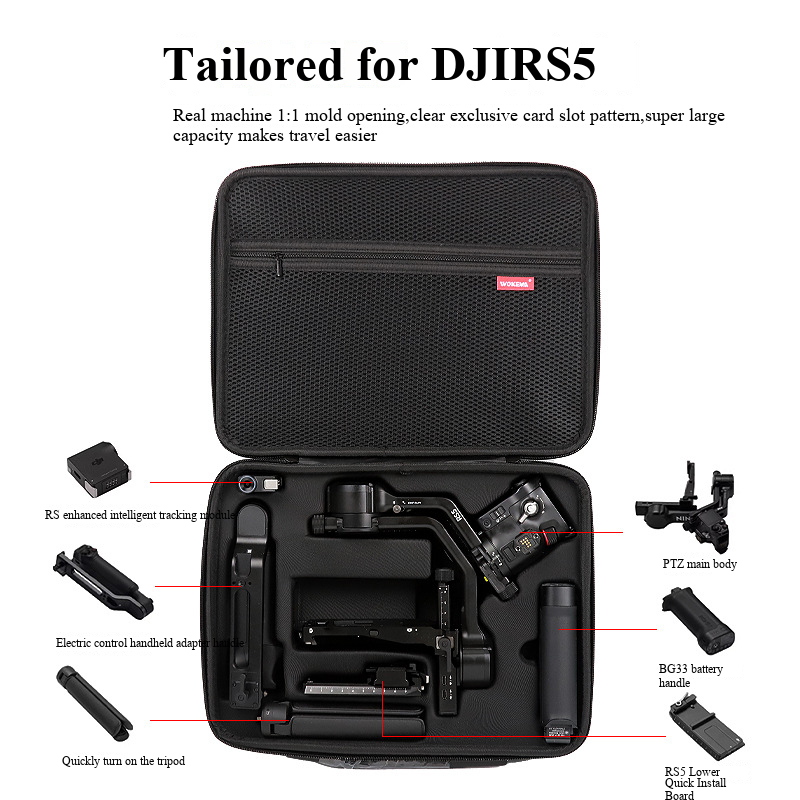 حقيبة كتف لـ DJI RS 5، صندوق ت - مراجعة Travel Packing Cube وسعره