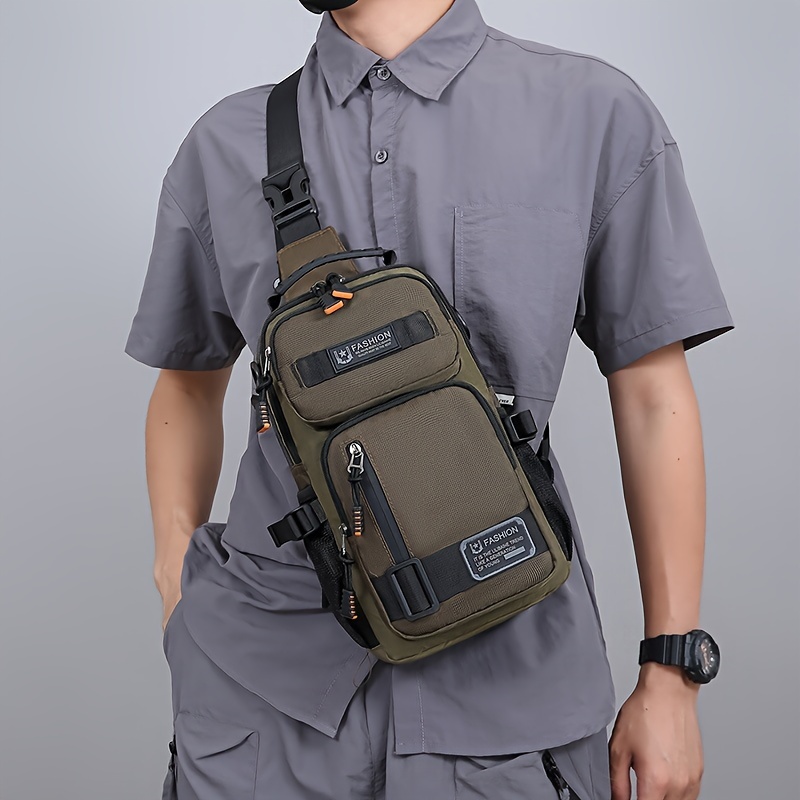 حقيبة صدر للرجال متعددة الوظائ - مراجعة Travel Accessories Bike وسعره