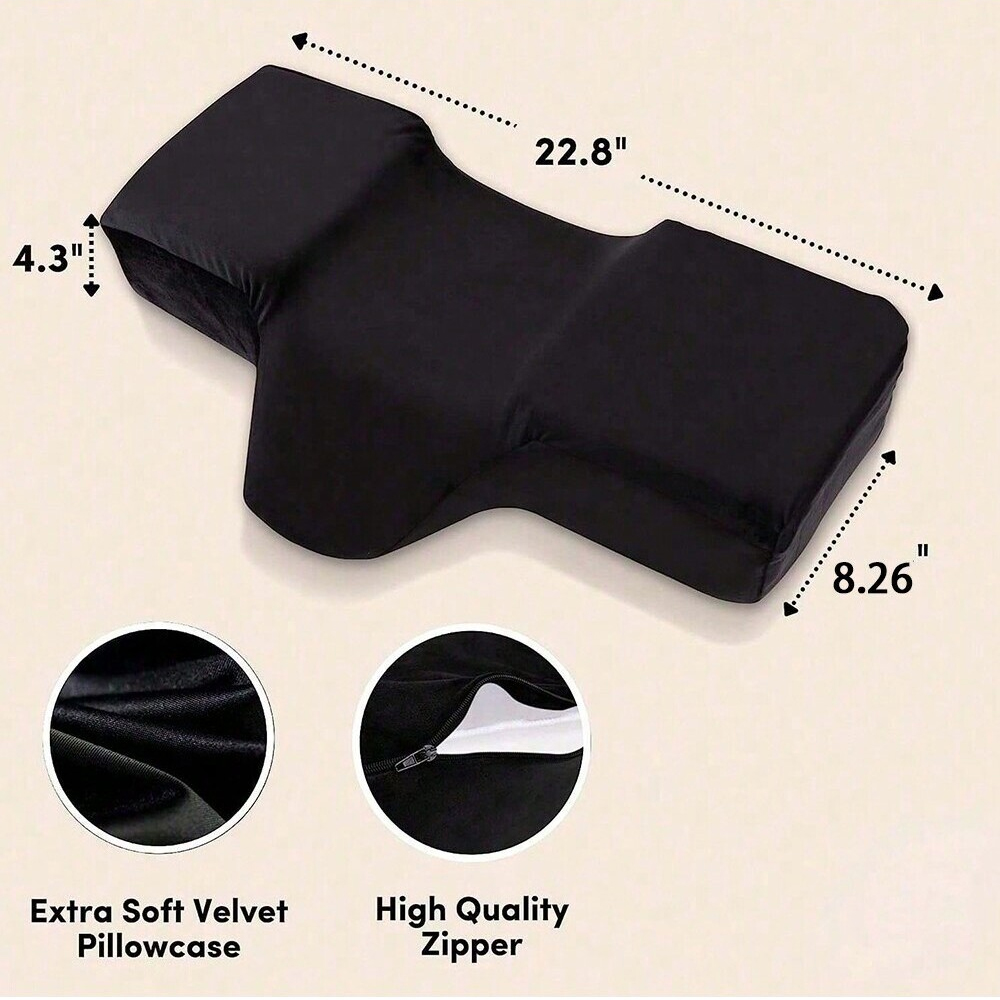وسادة رموش ناعمة لدعم الرقبة م - مراجعة Neck Pillow Memory Foam وسعره