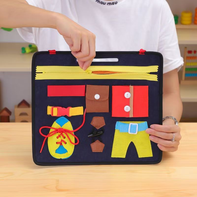 لوحة مونتيسوري المزدحمة للأطفا - مراجعة Travel Accessories For Toddlers وسعره