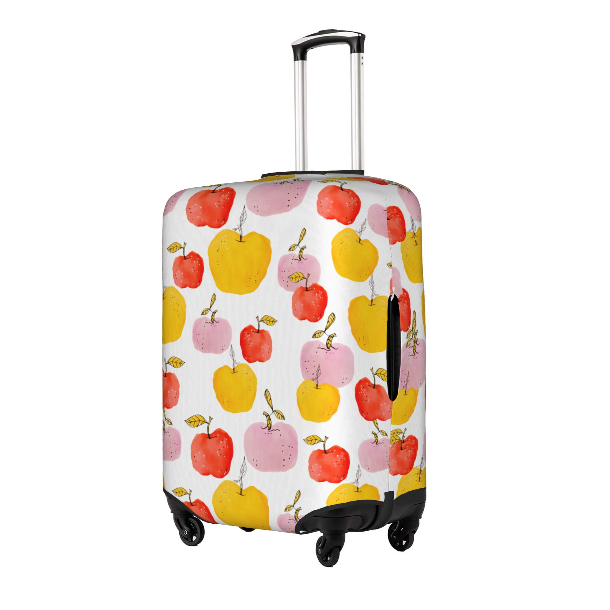 غطاء حقيبة سفر بتصميم فواكه ال - مراجعة Travel Accessories Apple وسعره