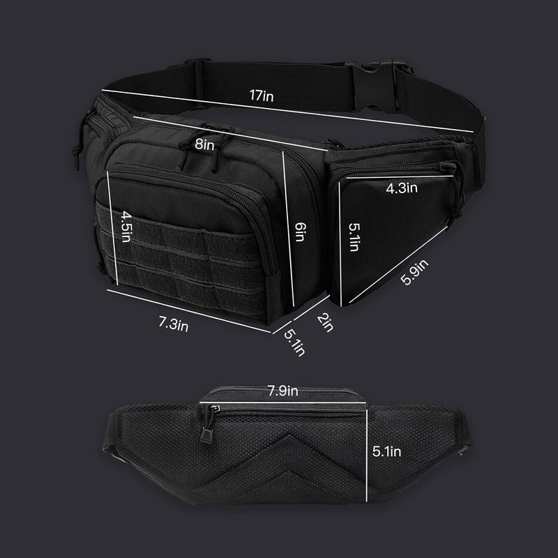 حقيبة خصر متعددة الجيوب من قما - مراجعة Travel Accessories Bike وسعره