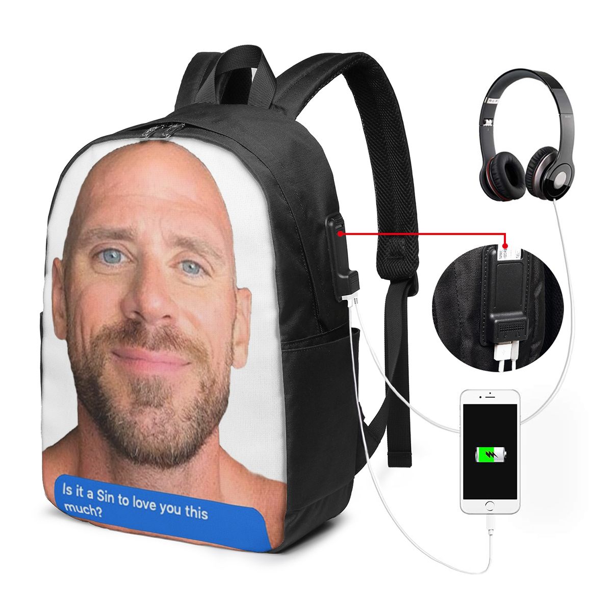 حقيبة ظهر جوني سينز فليرتي تكس - مراجعة Travel Accessories Men وسعره