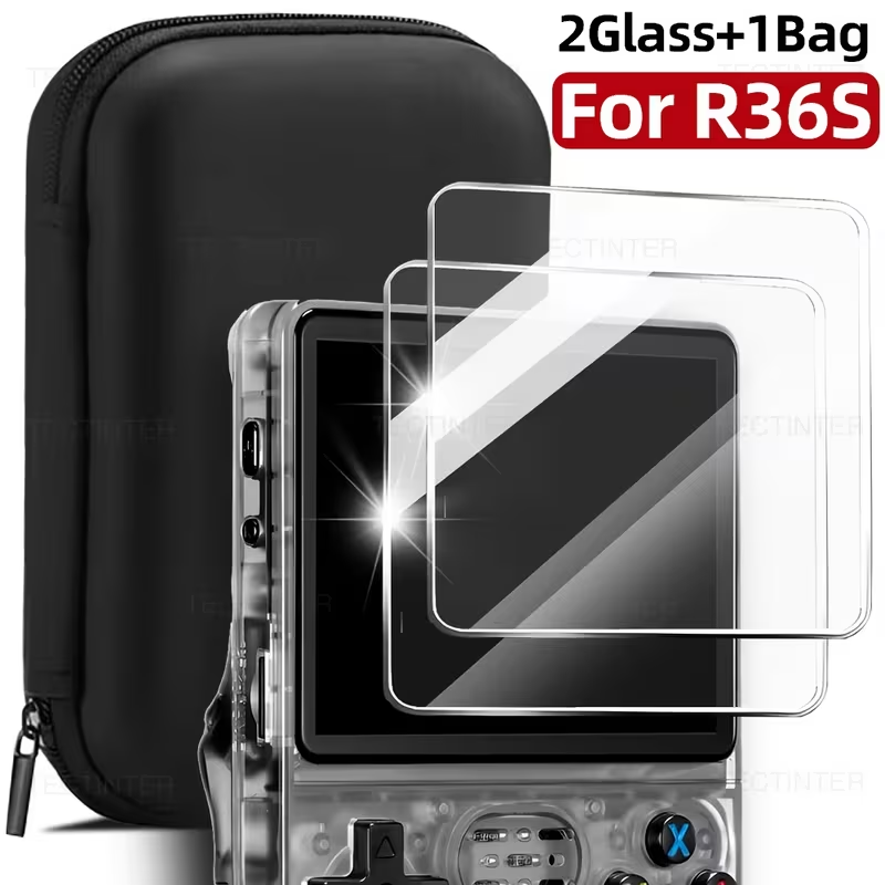 حقيبة تخزين 3 في 1 + واقي شاشة - مراجعة Travel Accessories Kit Bag وسعره