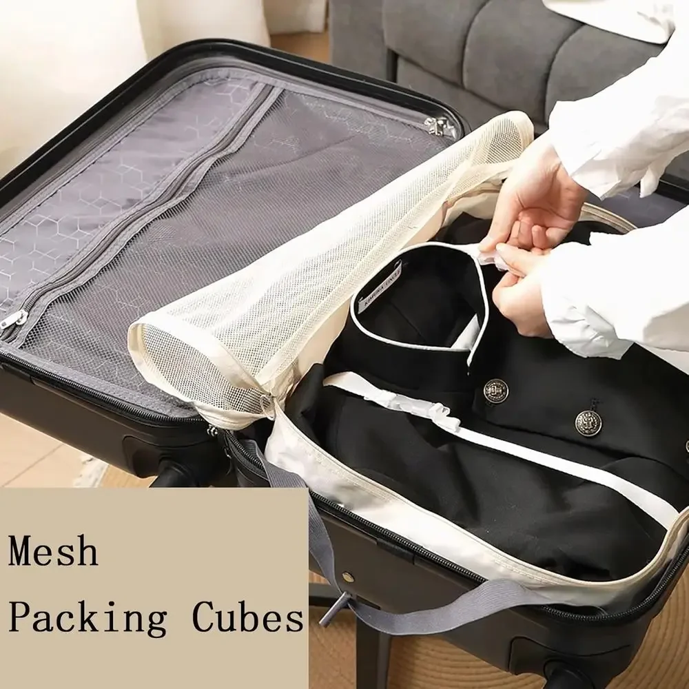 حقيبة سفر صلبة مقاس 20 بوصة من - مراجعة Travel Packing Cube وسعره