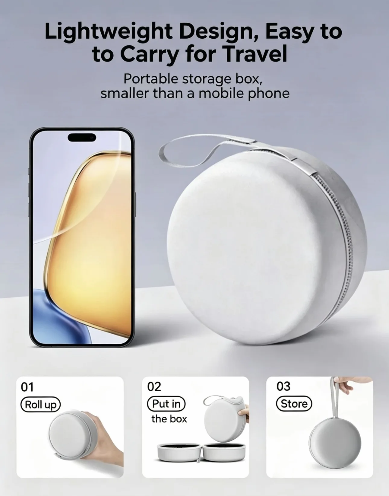 وسادة سفر على شكل حرف U مريحة  - مراجعة Neck Pillow Memory Foam وسعره