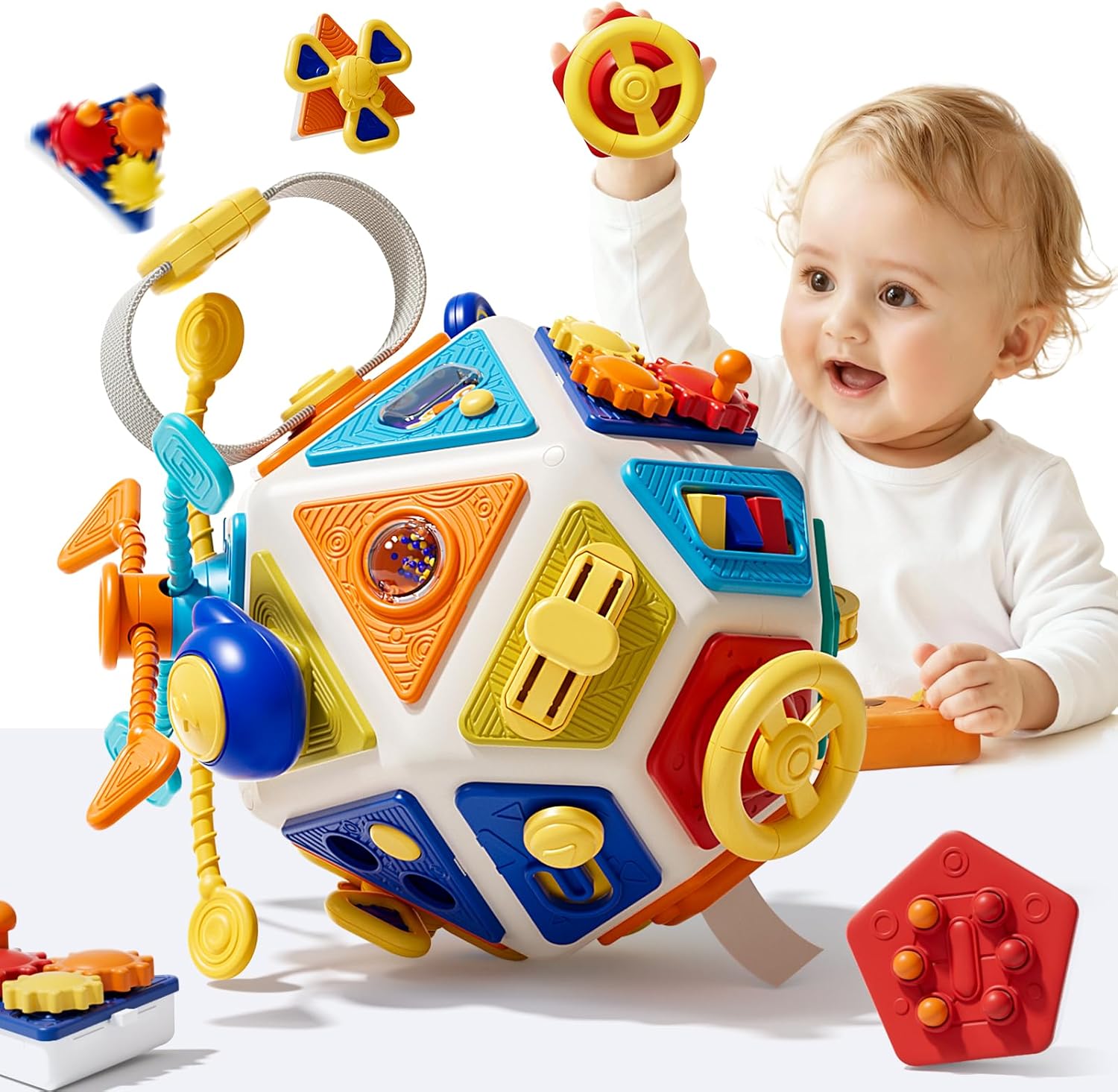 مكعب أنشطة للأطفال الرضع، ألعا - مراجعة Travel Accessories For Toddlers وسعره
