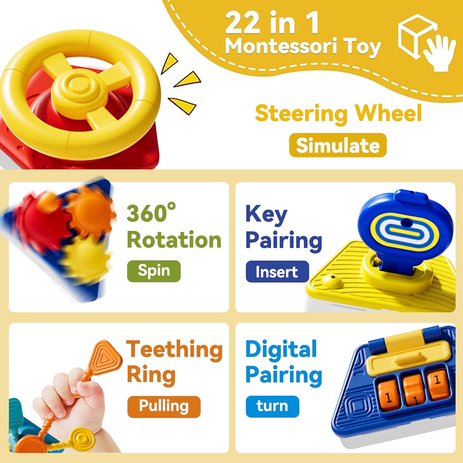 مكعب أنشطة للأطفال الرضع، ألعا - مراجعة Travel Accessories For Toddlers وسعره