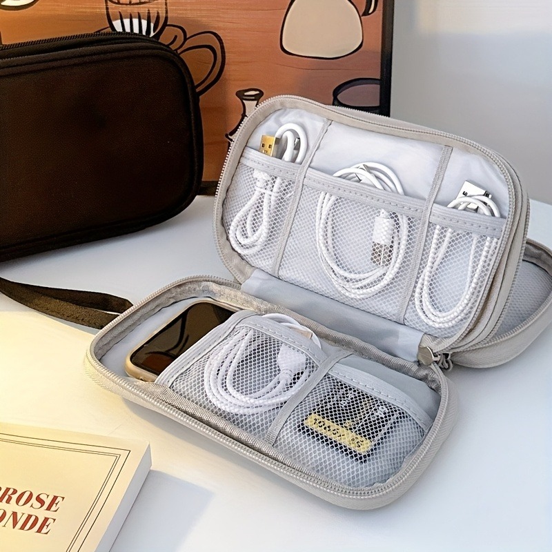 حقيبة تنظيم السفر، حقيبة تخزين - مراجعة Cable Organizer Travel وسعره