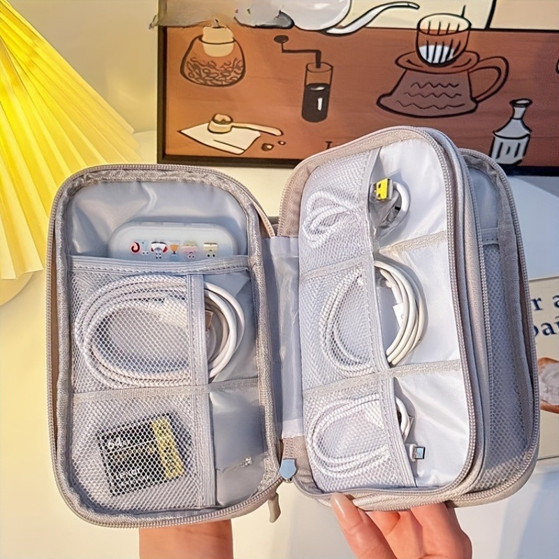 حقيبة تنظيم السفر، حقيبة تخزين - مراجعة Cable Organizer Travel وسعره