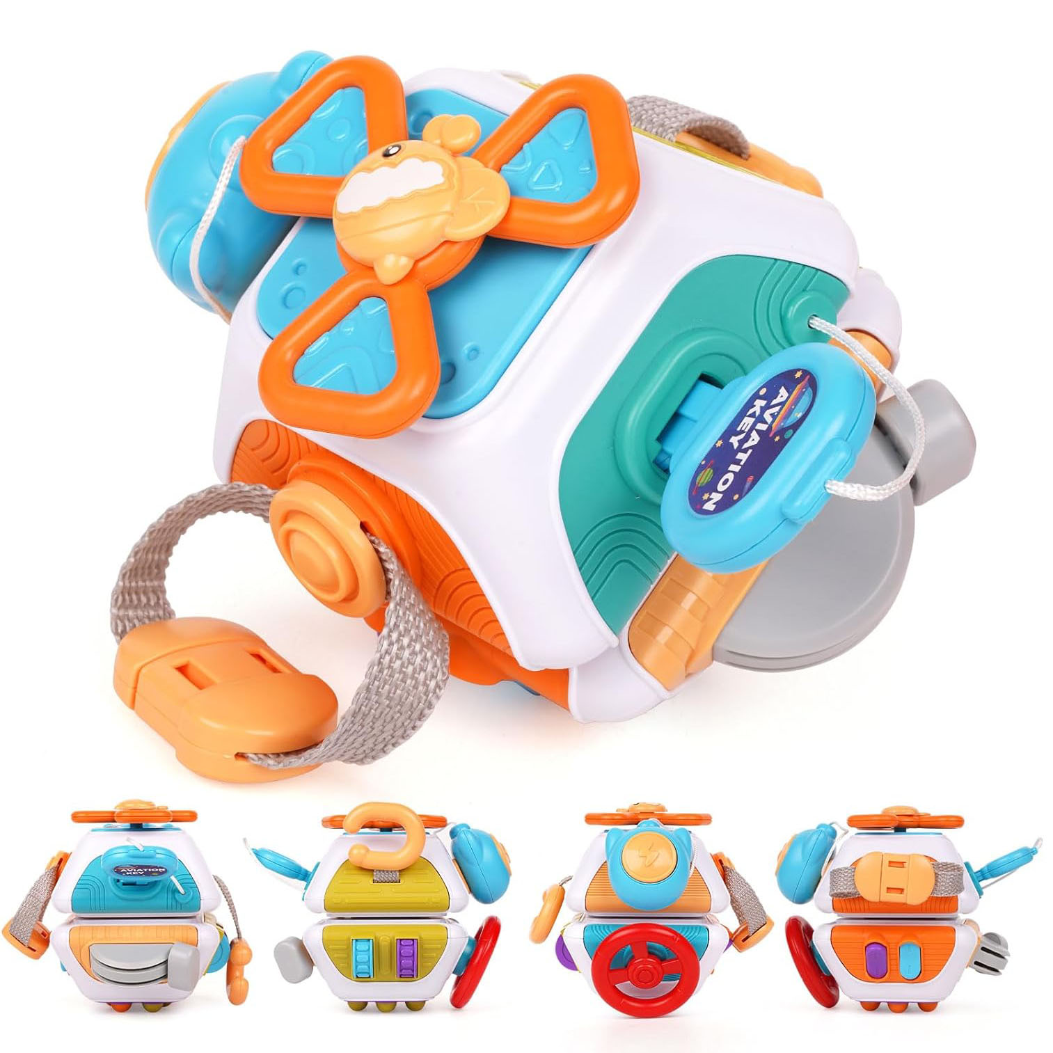 طفل مشغول مجلس مكعب مونتيسوري  - مراجعة Travel Accessories For Toddlers وسعره
