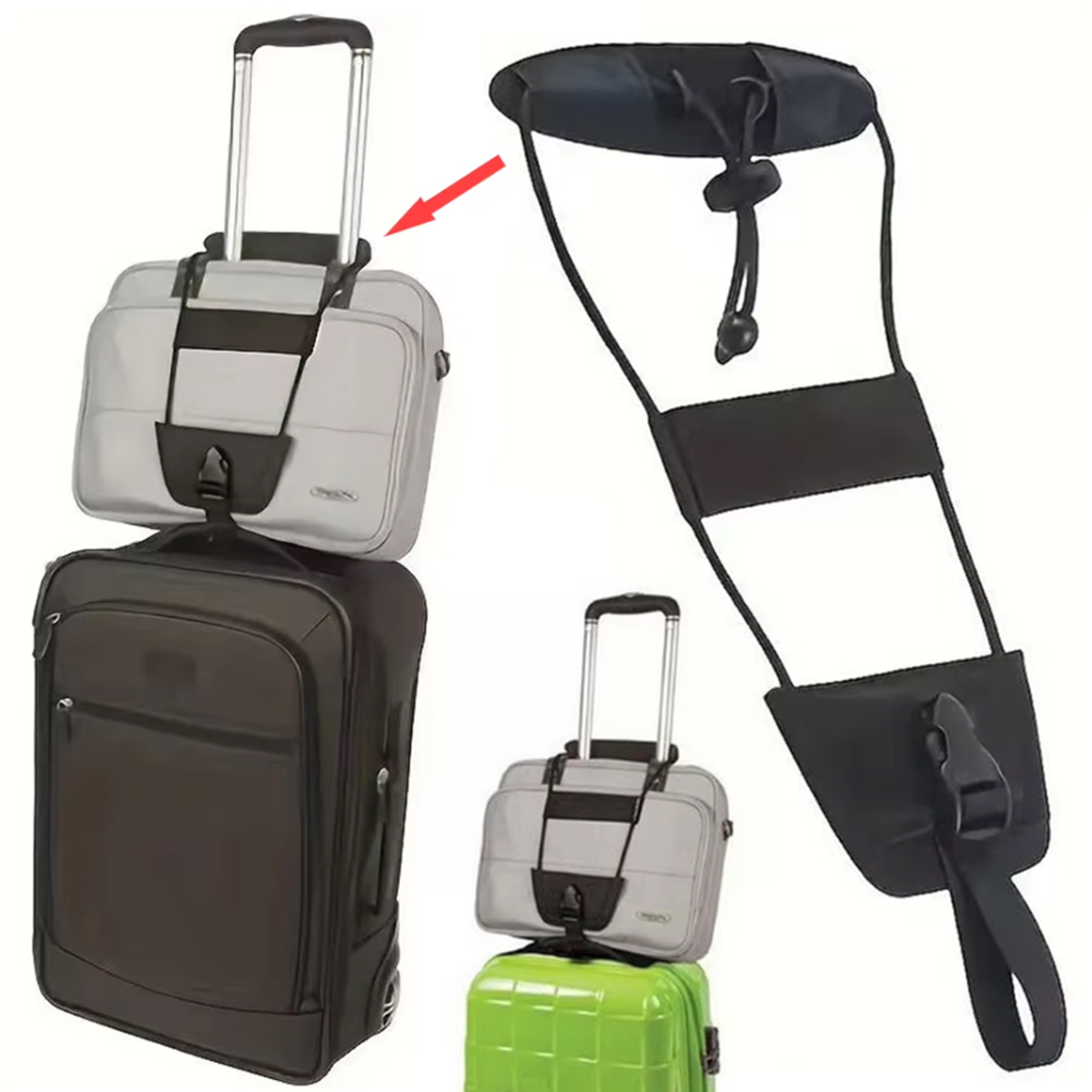 حزام توصيل حقائب السفر، حزام ن - مراجعة Travel Packing Cube وسعره