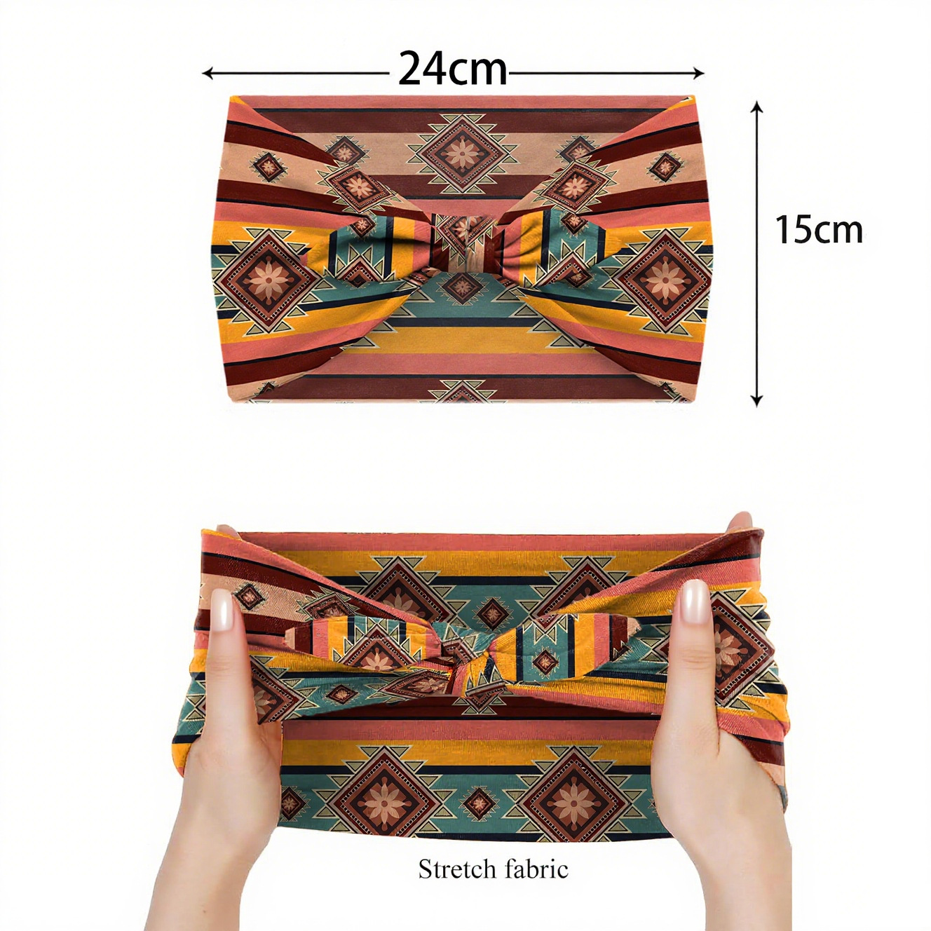عصابات رأس عريضة بتصميم عرقي ق - مراجعة Travel Yoga Accessories وسعره