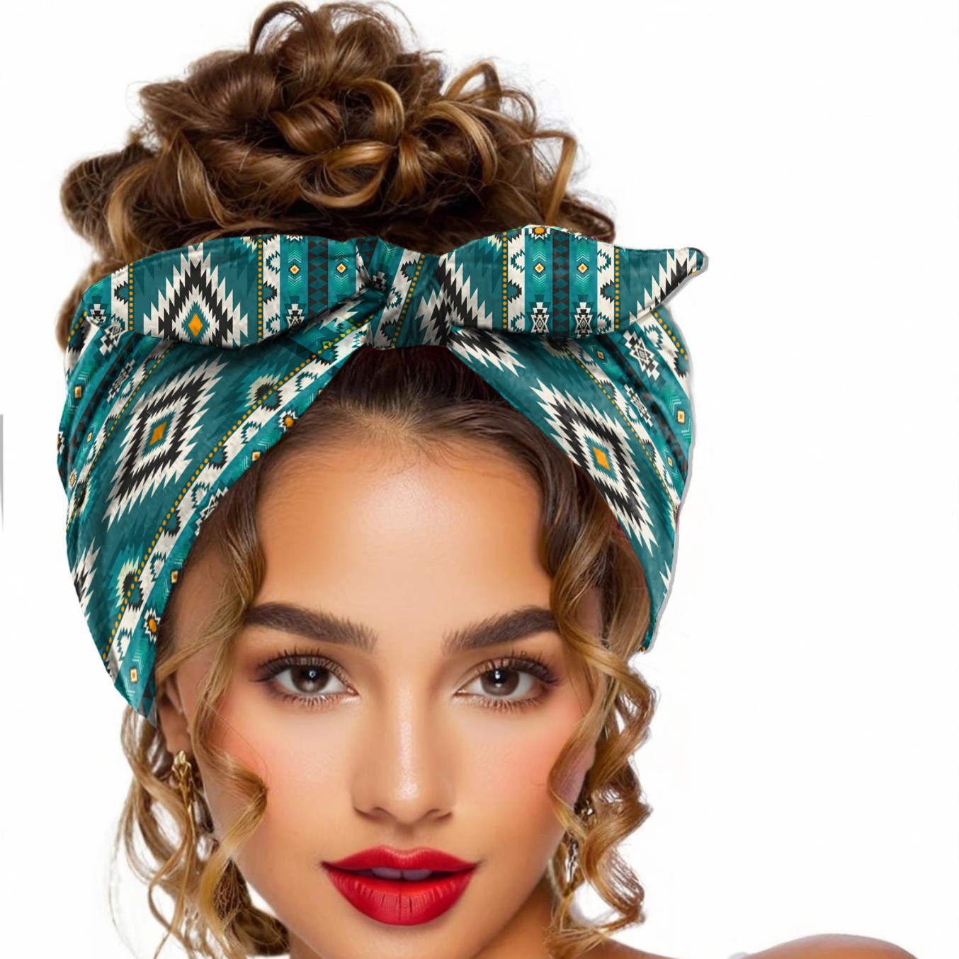 عصابات رأس عريضة بتصميم عرقي ق - مراجعة Travel Yoga Accessories وسعره