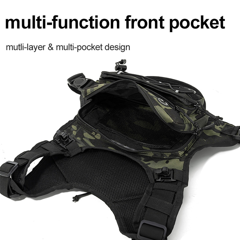 حقيبة تكتيكية للصدر وحقيبة ظهر - مراجعة Travel Accessories Bike وسعره