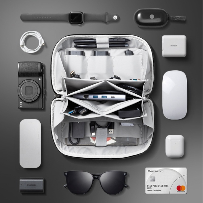حقيبة تخزين رقمية للكابلات وأج - مراجعة Cable Organizer Travel وسعره
