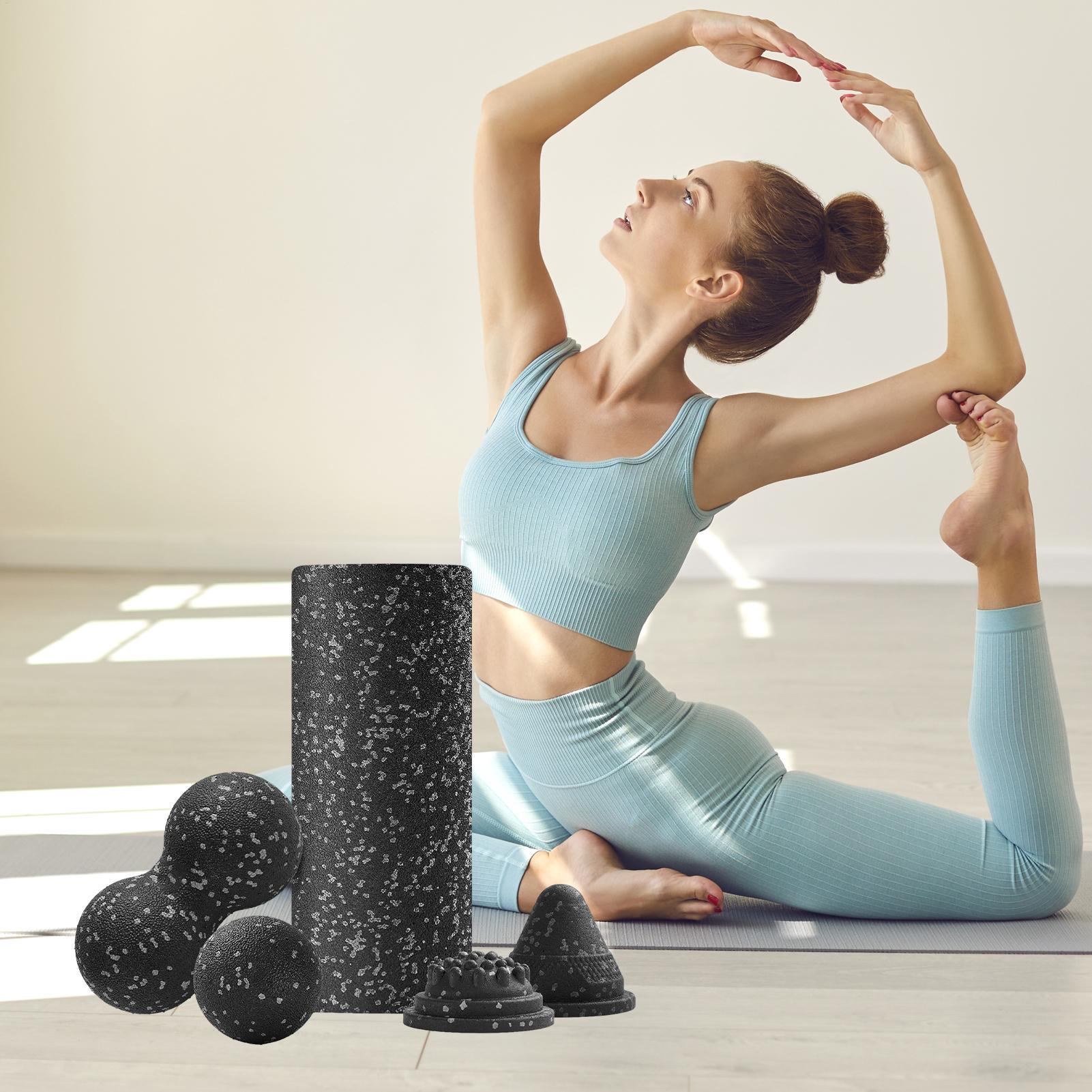 اليوغا الأسطوانة ممارسة رغوة ا - مراجعة Travel Yoga Accessories وسعره
