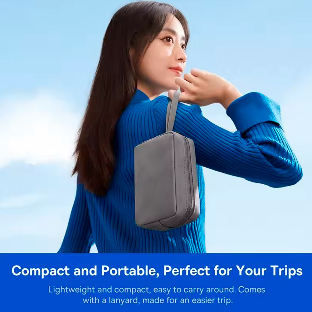 حقيبة محمولة مقاومة للماء لتخز - مراجعة Cable Organizer Travel وسعره